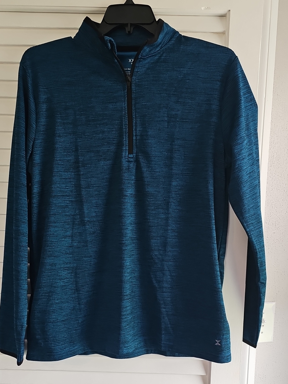 X2 Men’s Deep Teal Half-Zip Performance Sweater